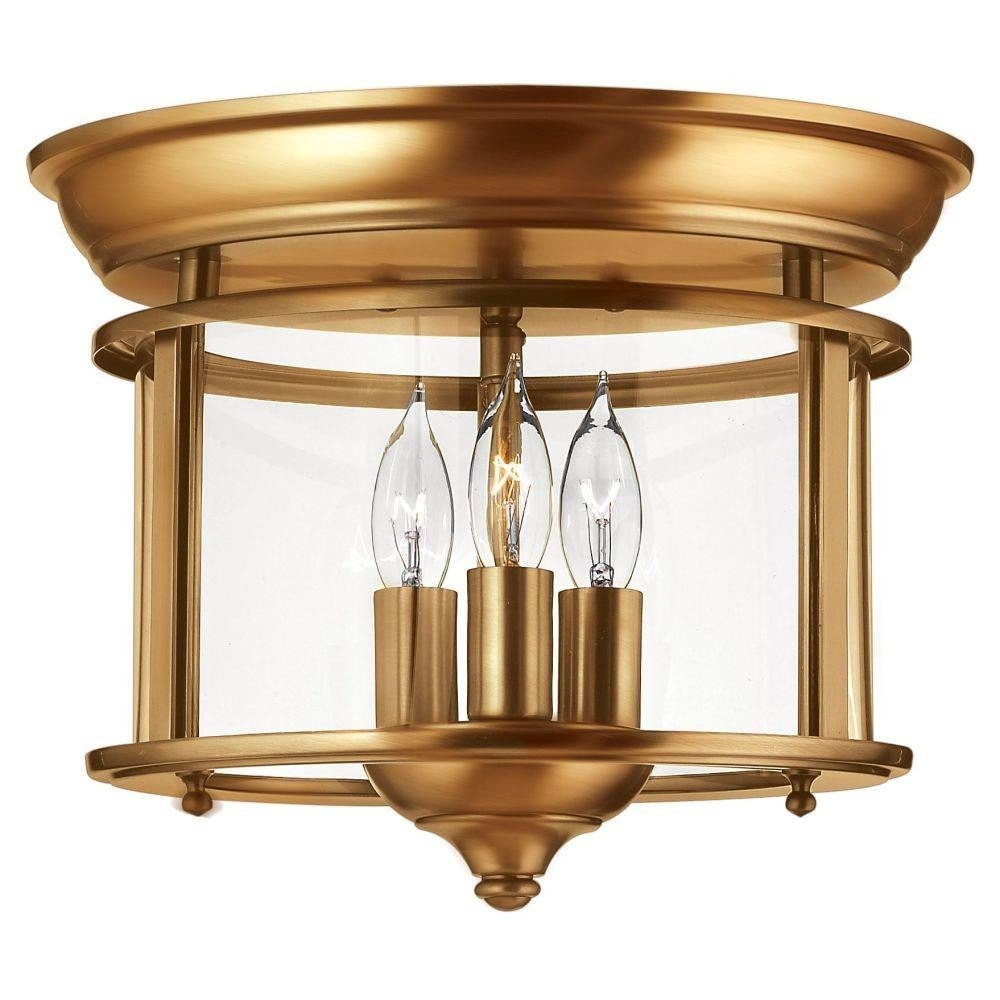 Harding By-Pass 3 Light 11.5 Inch Wide Flush Mount by Bailey Street Home - 81-BEL-3002320