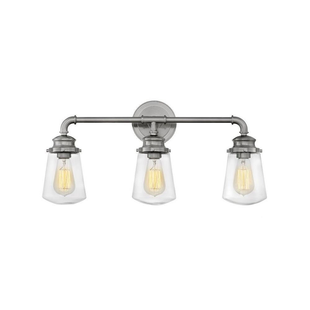 Old School Garth 3 Light Vanity Light by Bailey Street Home - 81-BEL-3086600