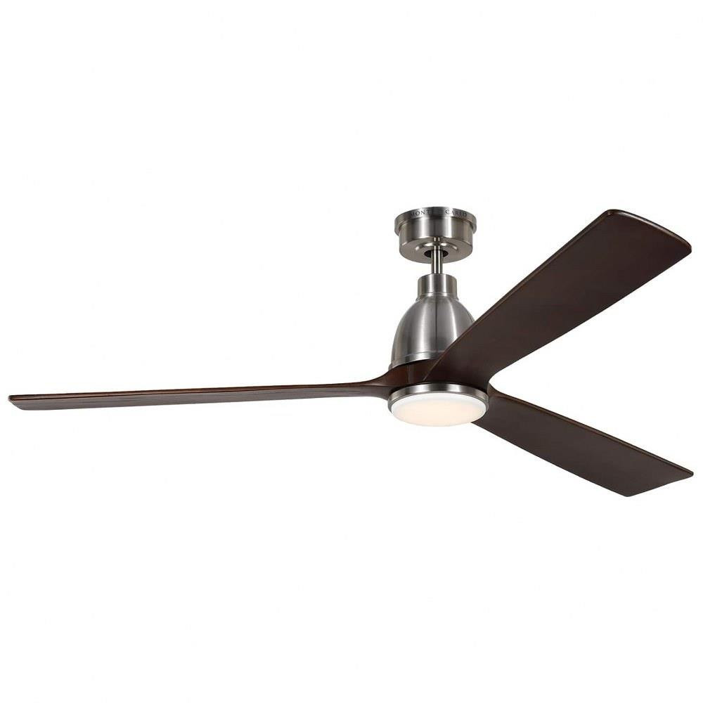 Chigwell Court 3 Blade Ceiling Fan with Light Kit 60 Inches Wide by BSH - 96-BEL-4828519