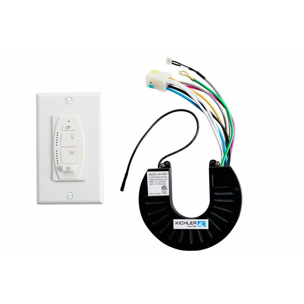 Accessory 5.5 Inch 6 Speed DC Wall Transmitter by Kichler - 370036