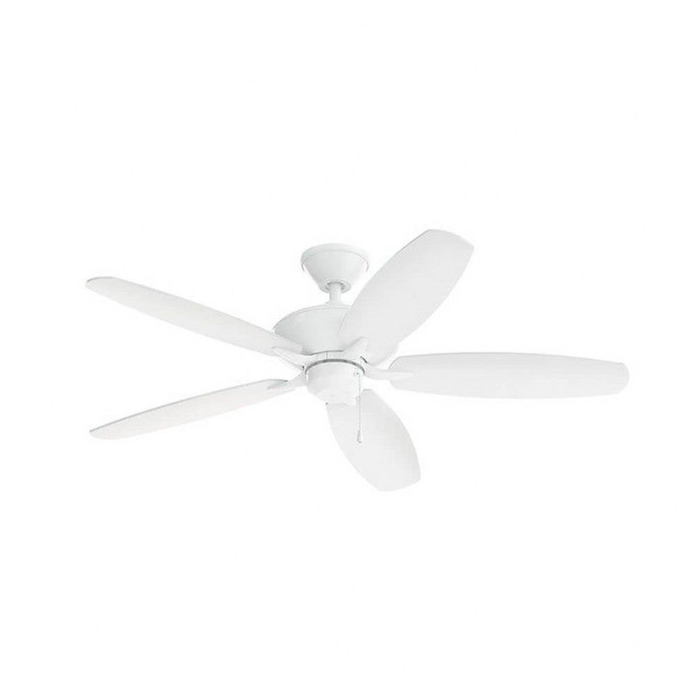 Renew Patio 5 Blade Ceiling Fan 13.5 Inch Tall and 52 Inch Wide by Kichler  - 330165