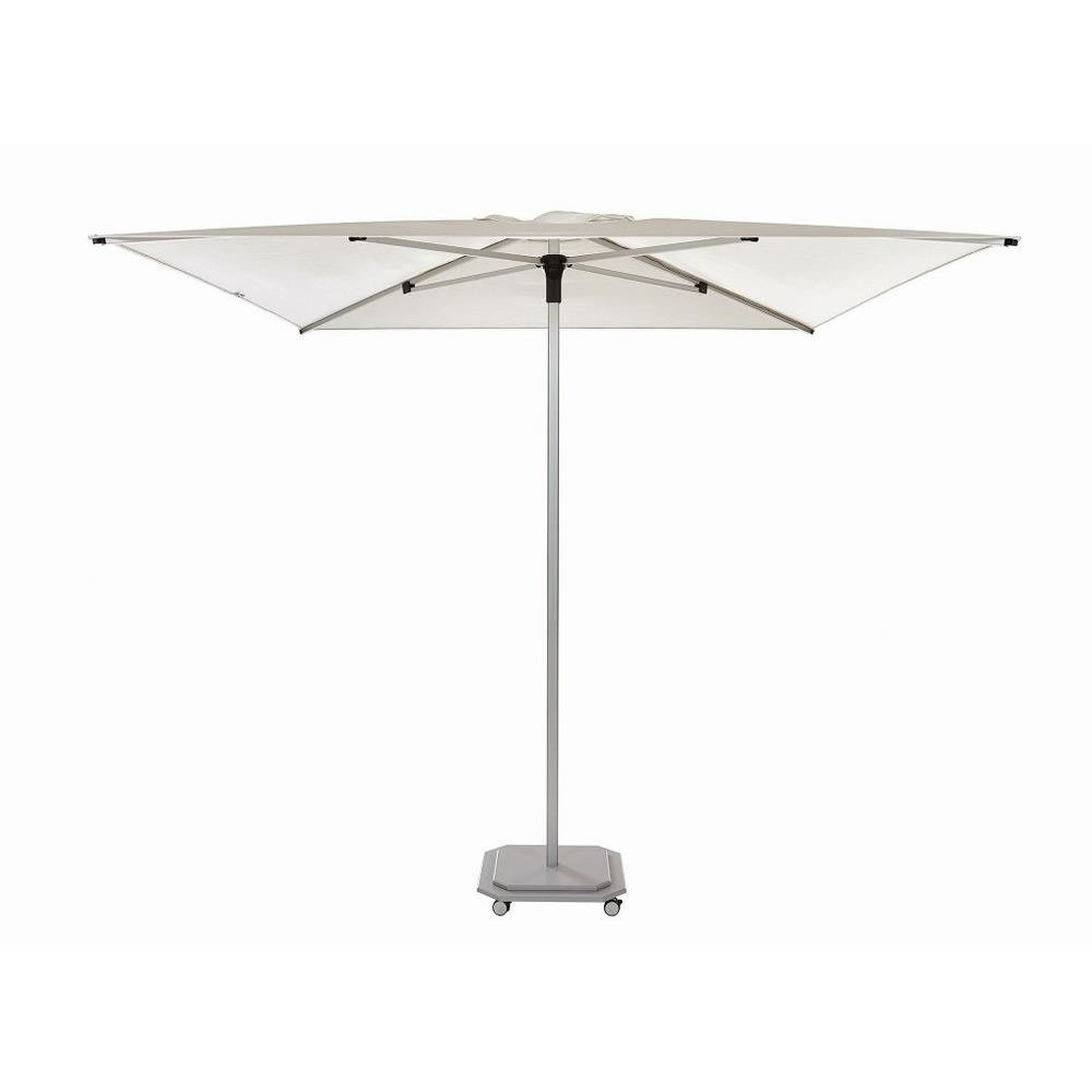 7.5 Foot Aluminum Manual Lift Square Market Umbrella by Jardinico - JCP101SQ