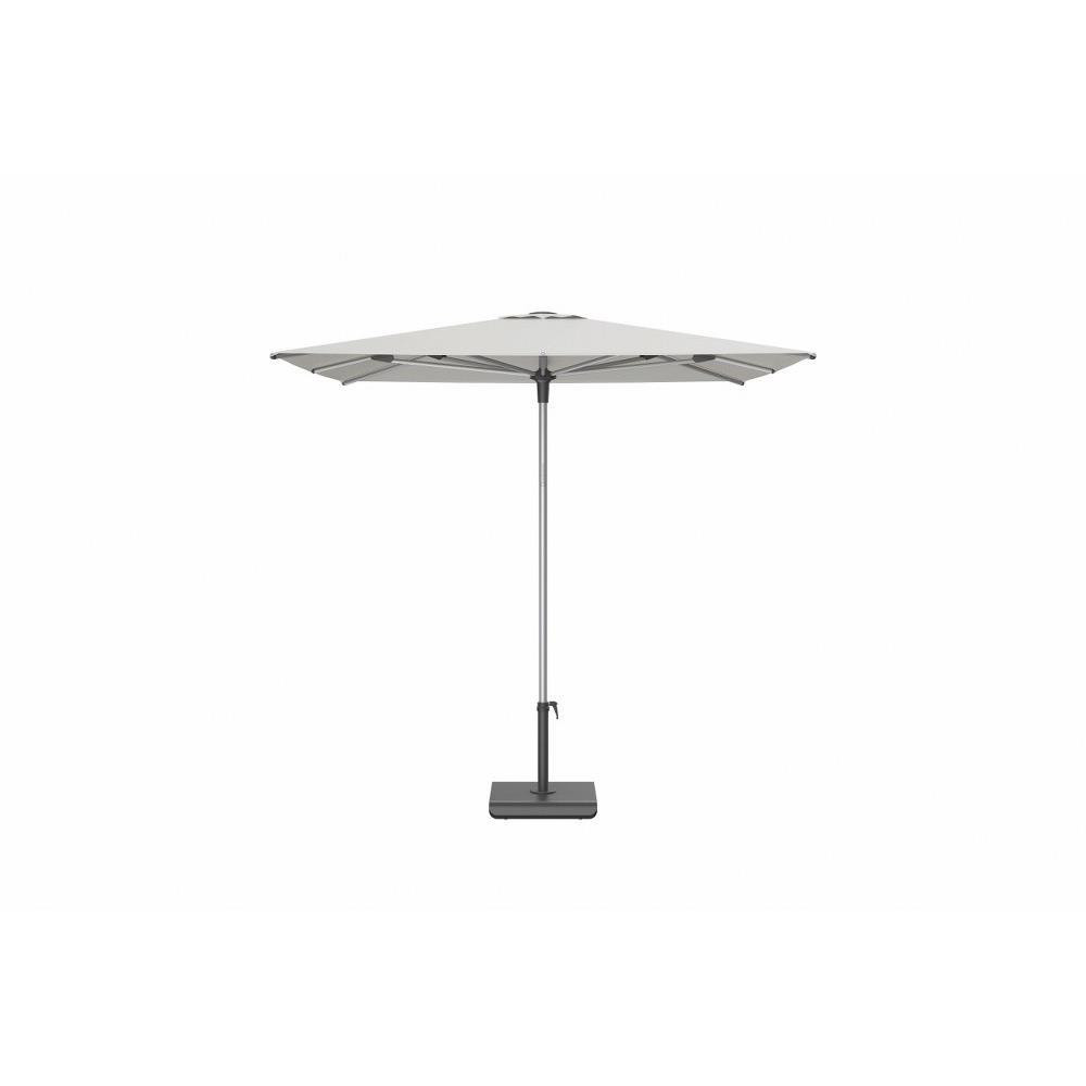 7.5 Foot Anodized Aluminum Manual Lift Square Market Umbrella by Shademaker - AQU-23S