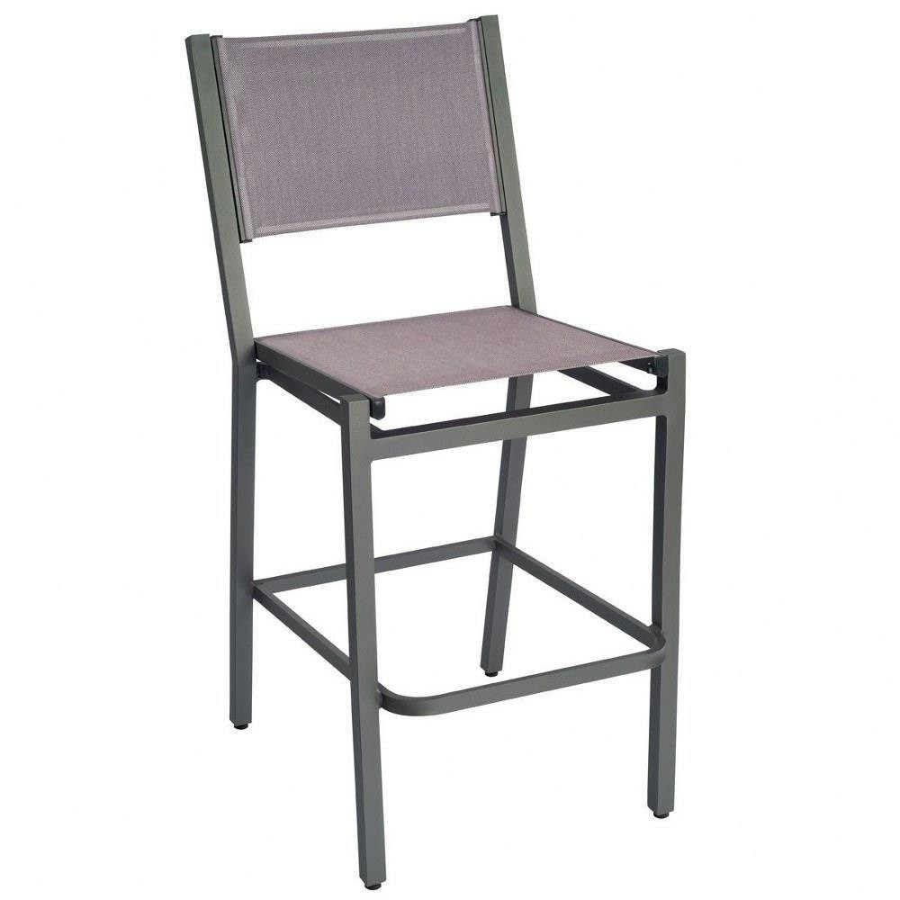 Palm Coast 46.25 Inch Sling Bar Stool without Arms by Woodard - 570481