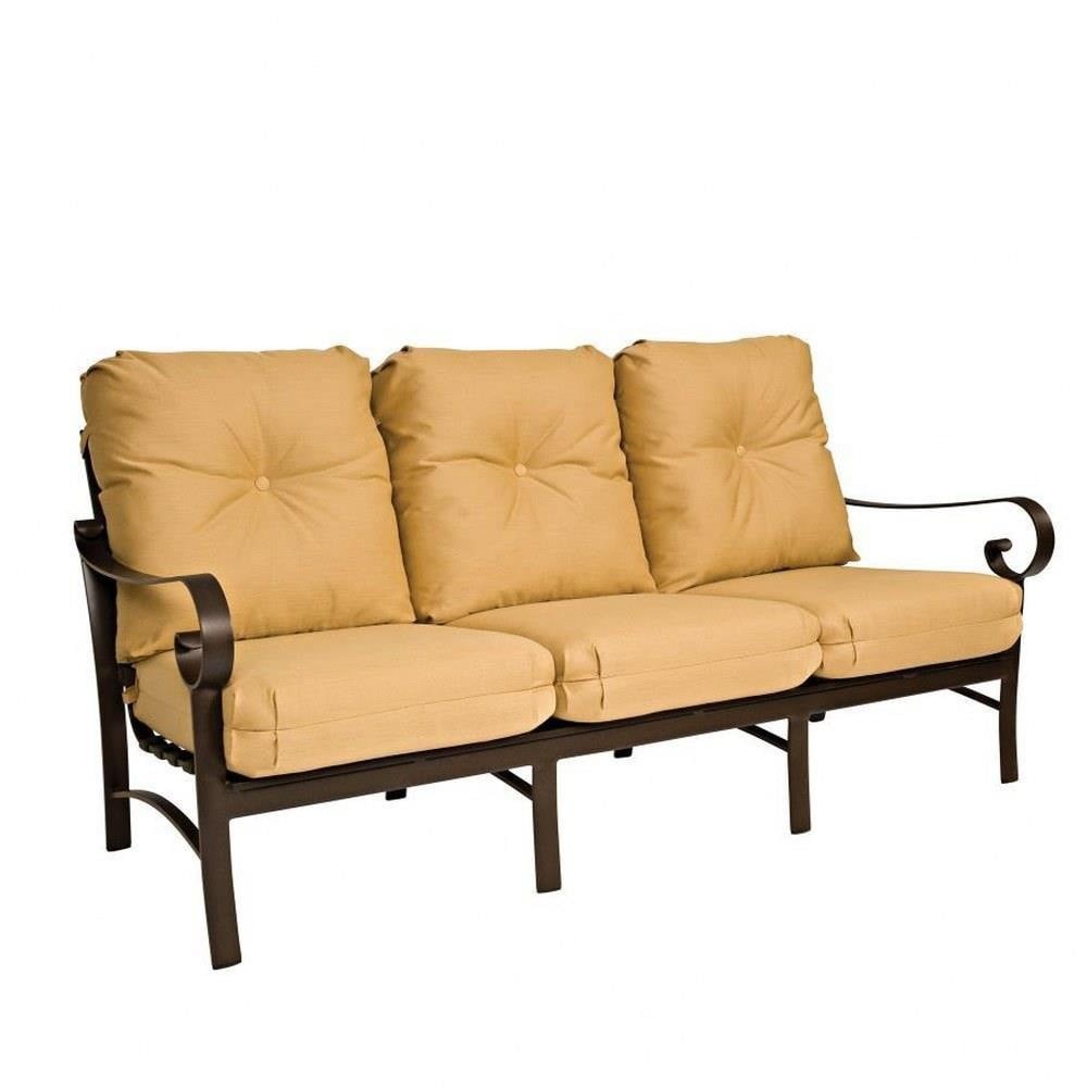 Belden 76 Inch Cushion Sofa by Woodard - 690420M