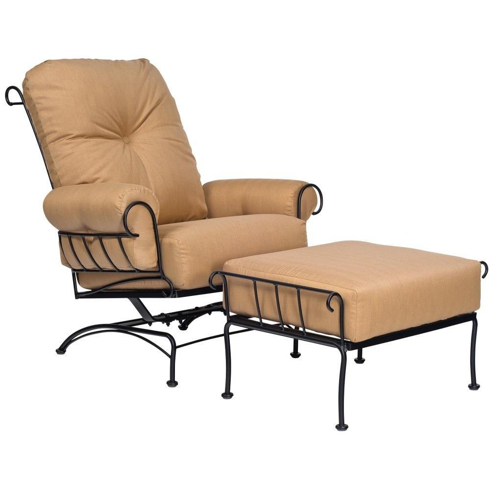 Terrace 33.25 Inch Ottoman by Woodard - 790086
