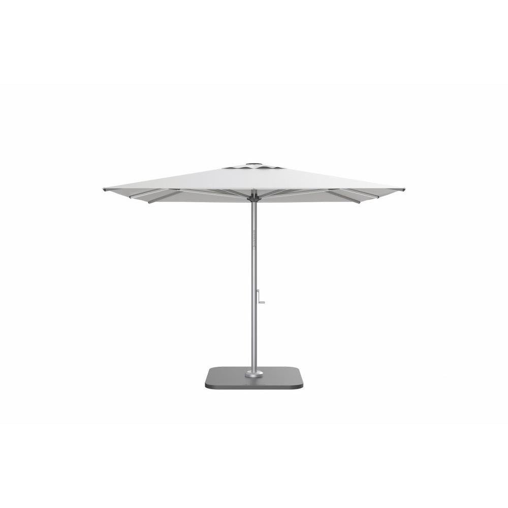 10 Foot Anodized Aluminum Crank Lift Square Market Umbrella by Shademaker - ATL-30S