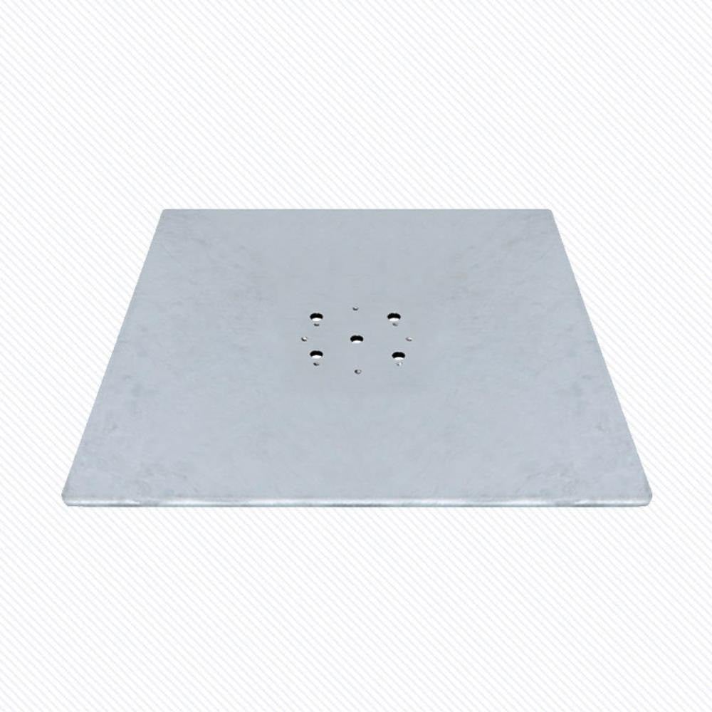 100-800LB Geomet Square Steel Base Weights by Shademaker - SBGCSQ