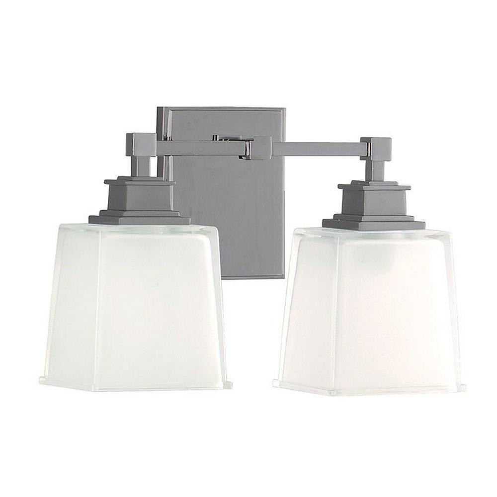 Lane Square 2 Light Wall Sconce 13.38 Inch Wide by Bailey Street Home - 116-BEL-692849