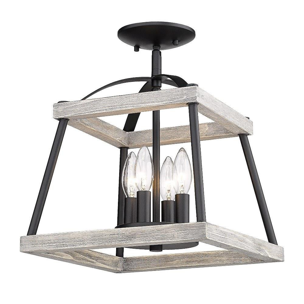 Enville Street Light Inch Wide Semi Flush Mount by Bailey Street Home - 170-BEL-4476347