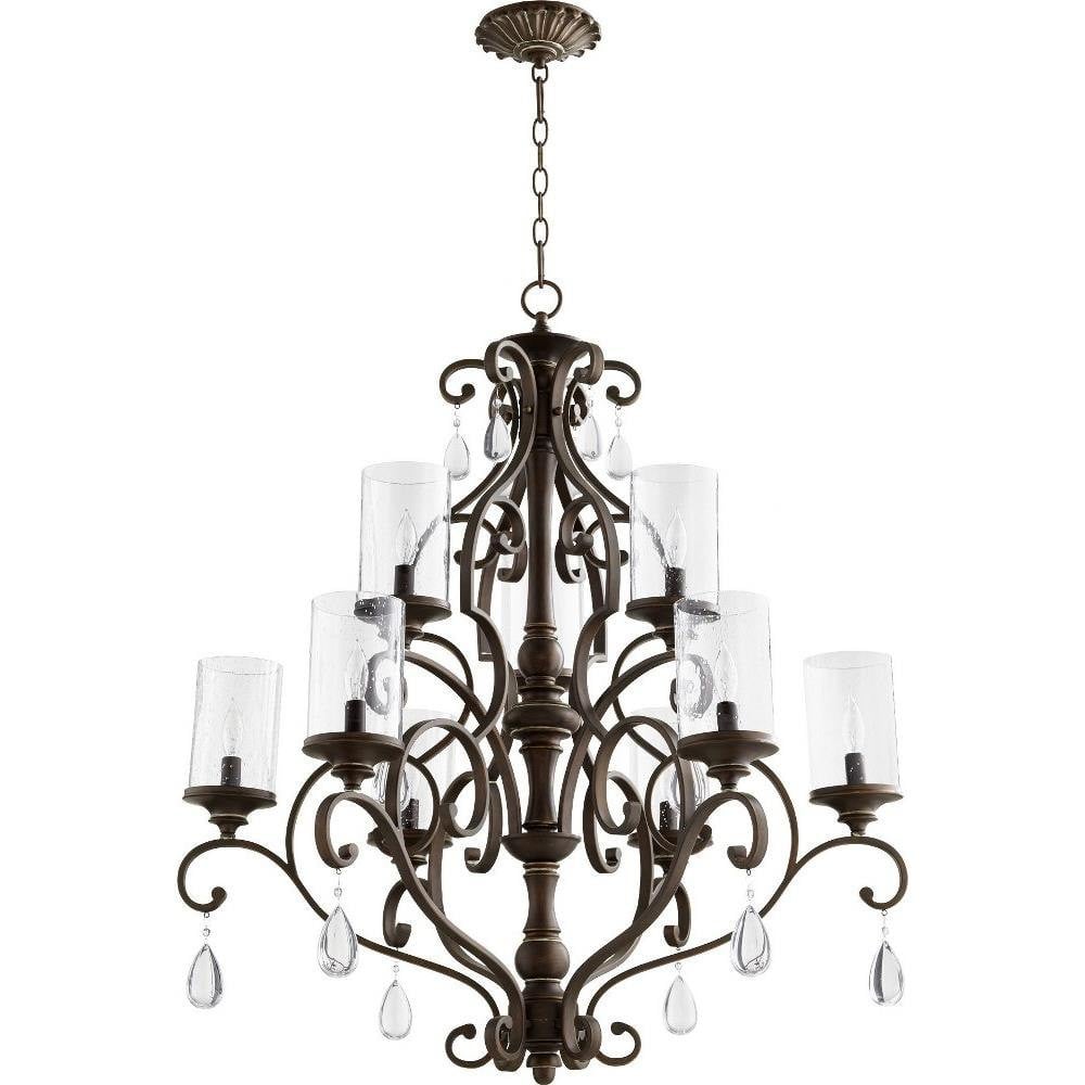 San Miguel 9 Light Large Chandelier by Bailey Street Home - 183-BEL-2534960