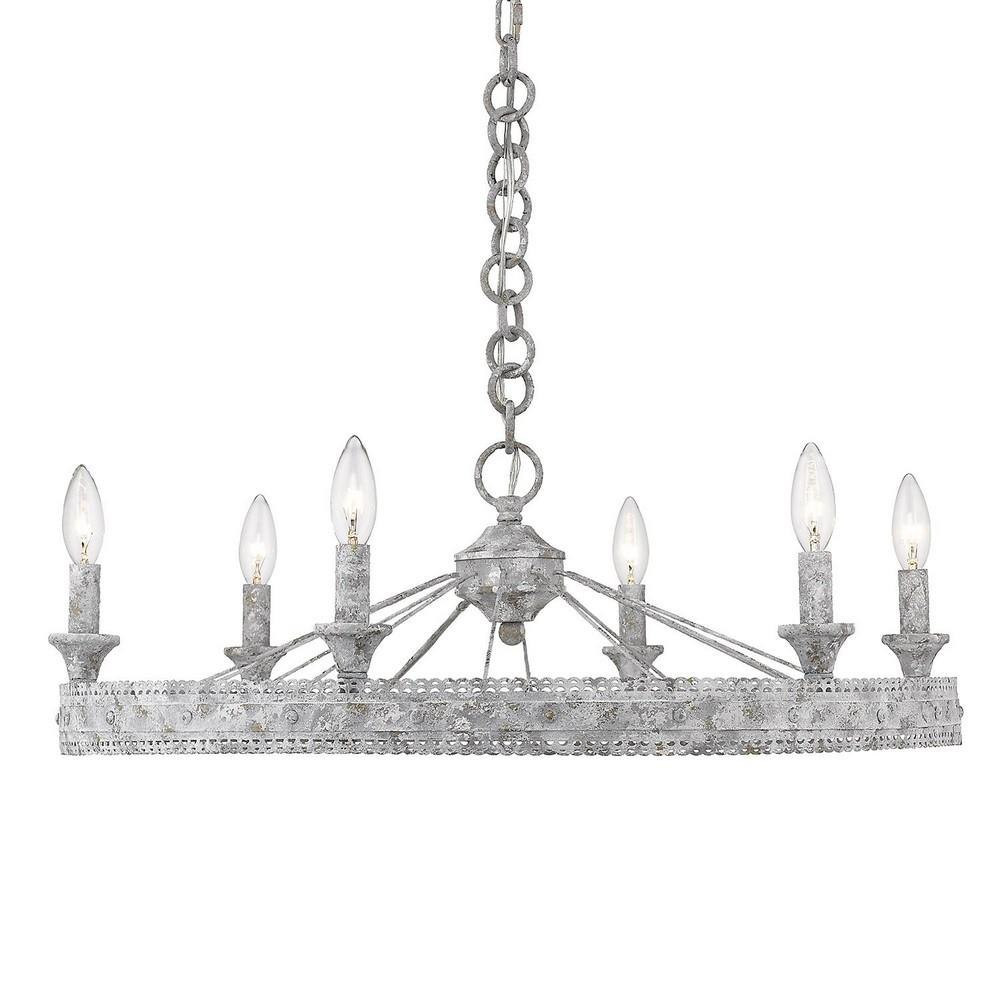 Cottles Lane 6 Light Small Chandelier by Bailey Street Home - 170-BEL-4159880