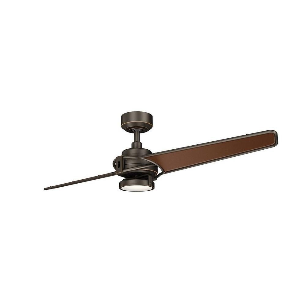 Crawberry Road Ceiling Fan with Light Kit 56 inches wide by BSH - 147-BEL-2268525