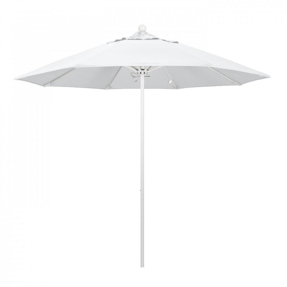 9 Foot Fiberglass Manual Lift Round Market Umbrella by CA Umbrella - ALTO908