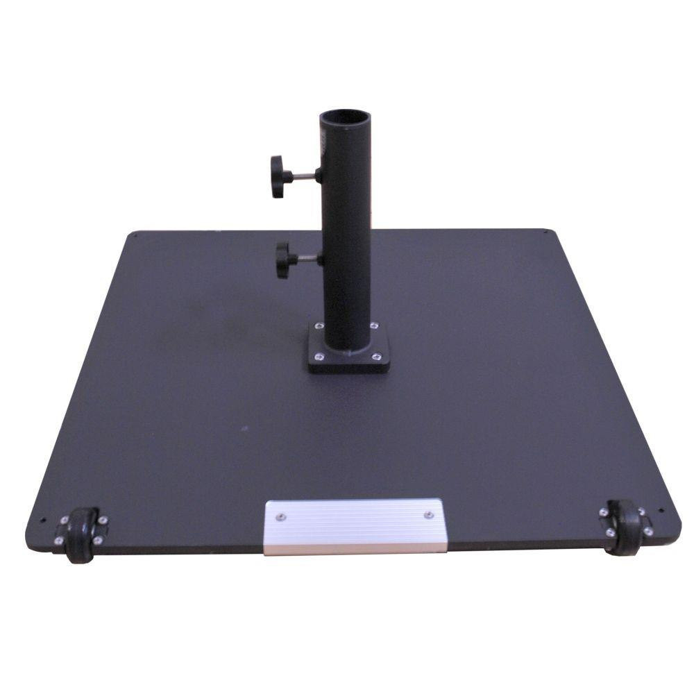 Steel Plate 95 lb. Square Base by Galtech International - 095sq