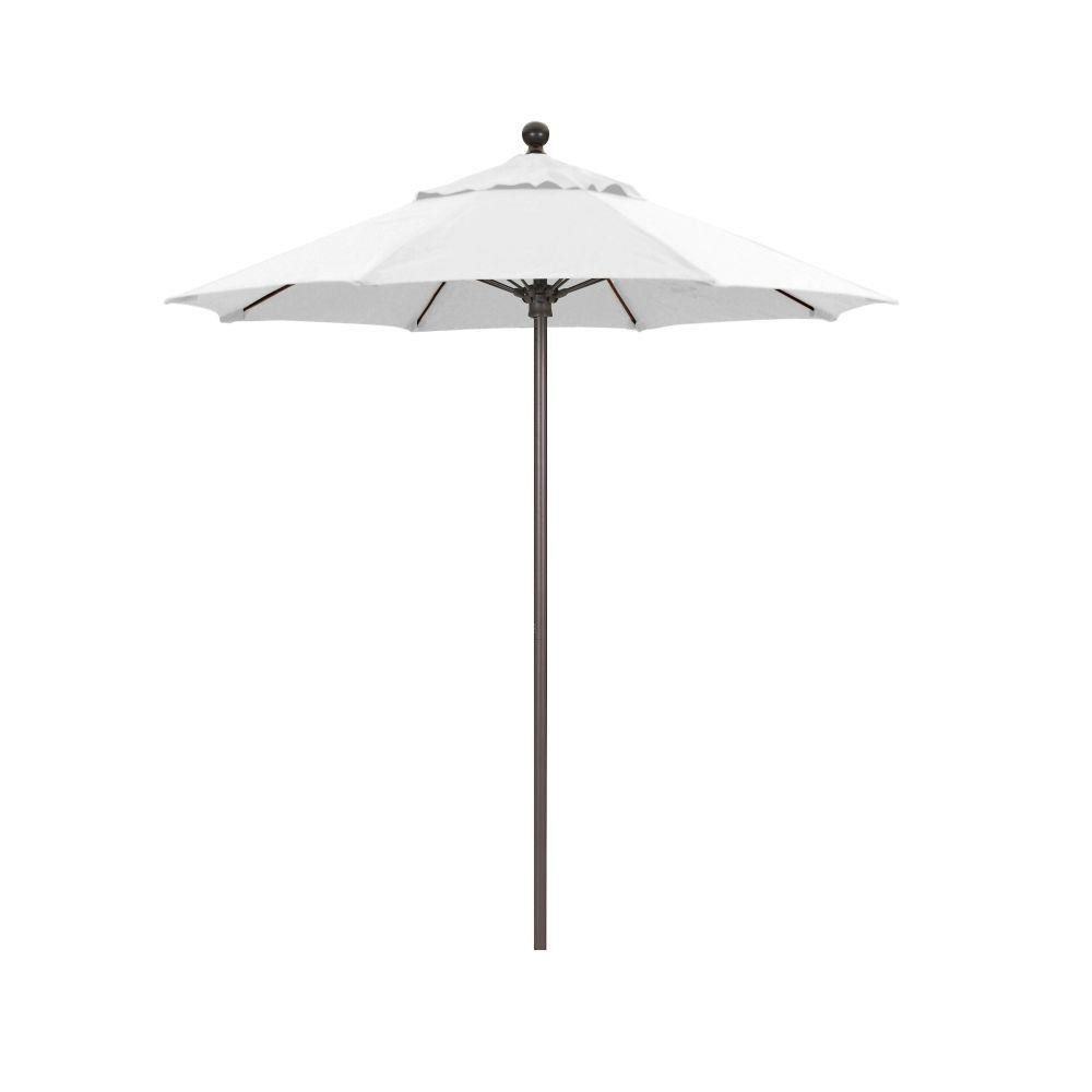 6 Foot Aluminum Manual Lift Octagon Market Umbrella by Galtech - 715