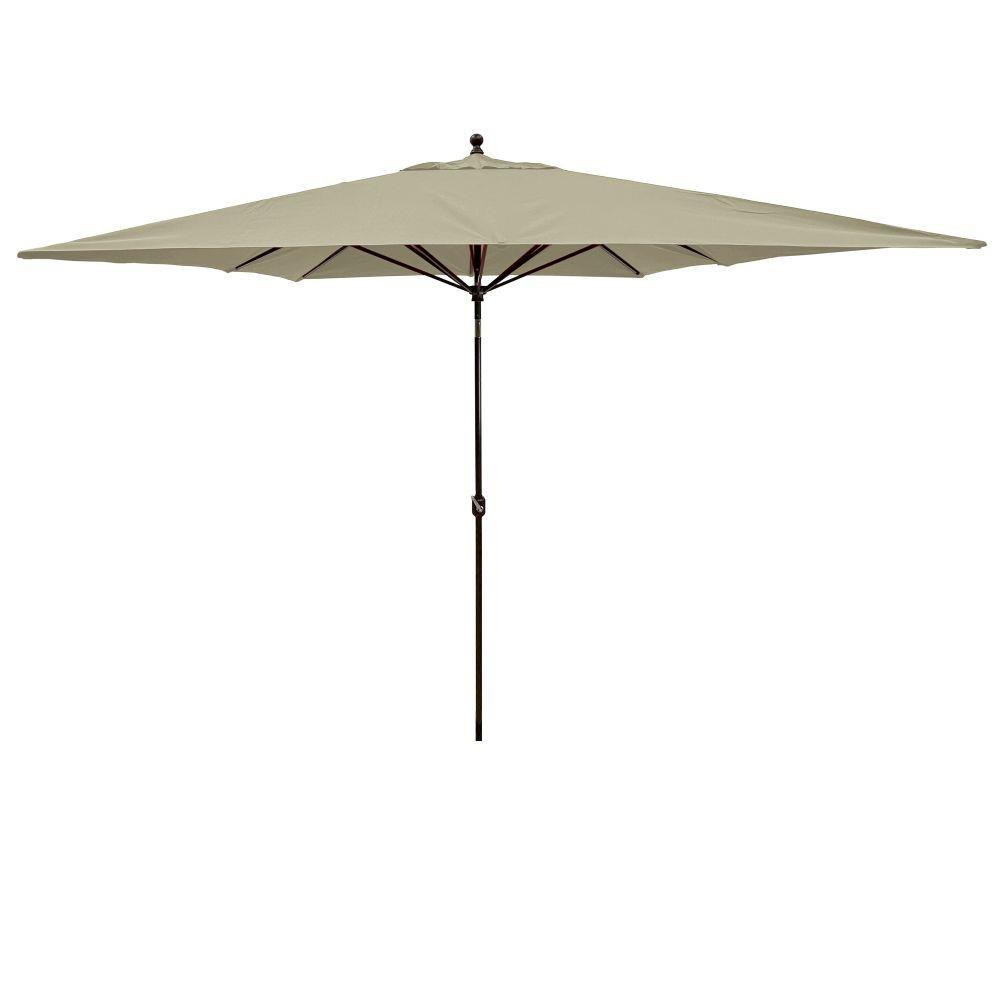 10 Foot Aluminum Crank Lift Square Market Umbrella by Galtech - 799