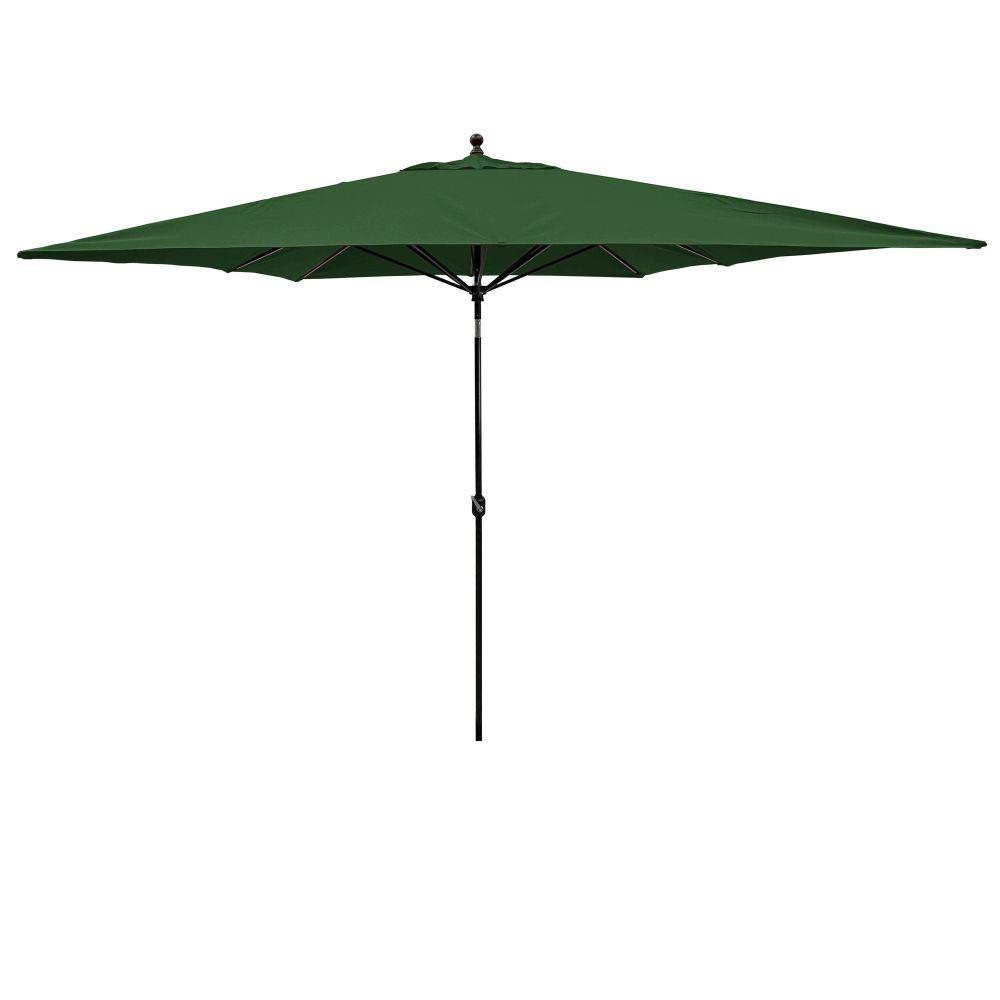 10 Foot Aluminum Crank Lift Square Market Umbrella by Galtech - 799