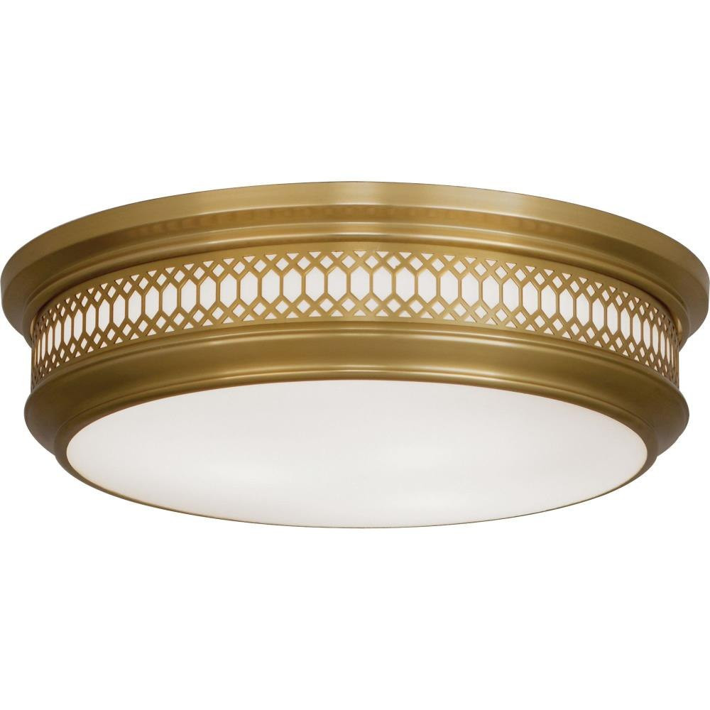 Williamsburg Tucker 3 Light 16.75 Inch Wide Flush Mount by Robert Abbey - 307