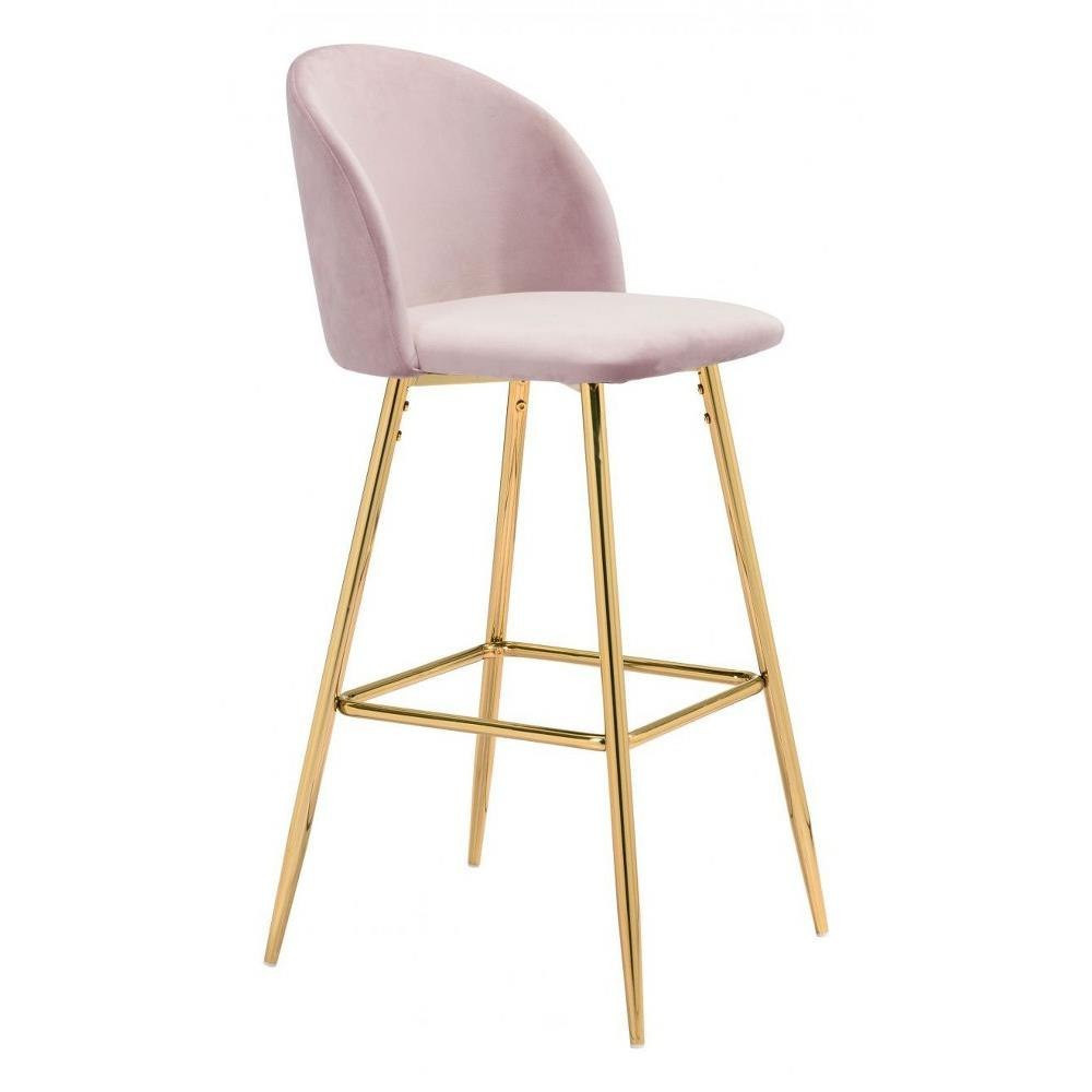 Cozy Bar Chair 40.2 Inch Tall and 18.5 Inch Wide by Zuo Modern - 101559
