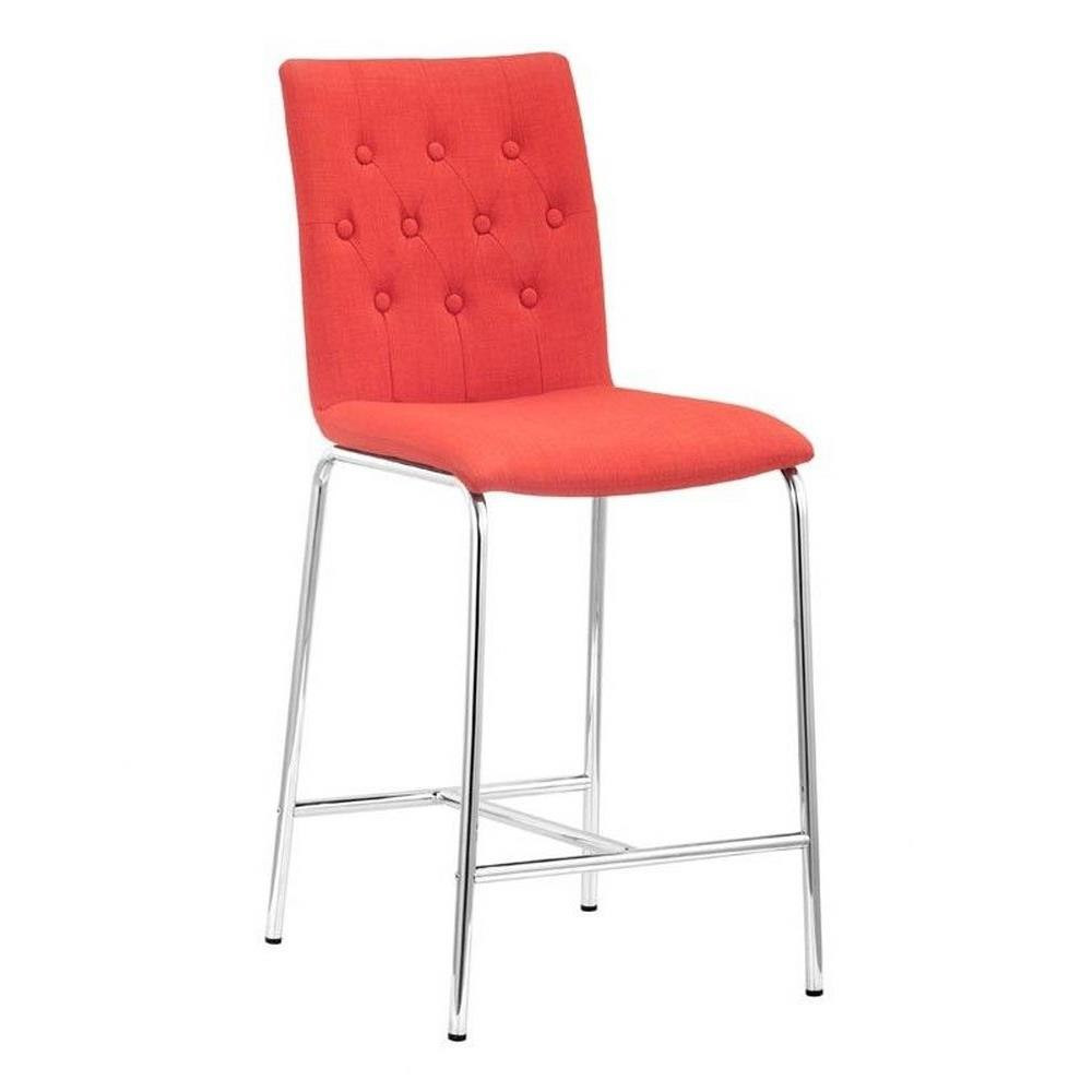 Uppsala Counter Chair Set 39 Inch Tall and 16.5 Inch Wide by Zuo Modern - 300337