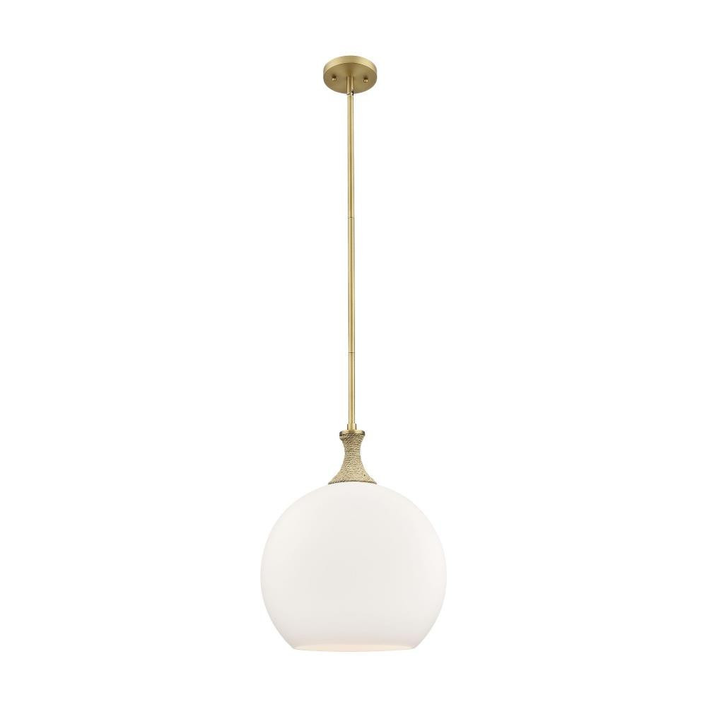 Astor 1 Light Stem Rope Pendant 18.38 In and 14 In Wide by Innovations - 415-1SR-G12-14_P