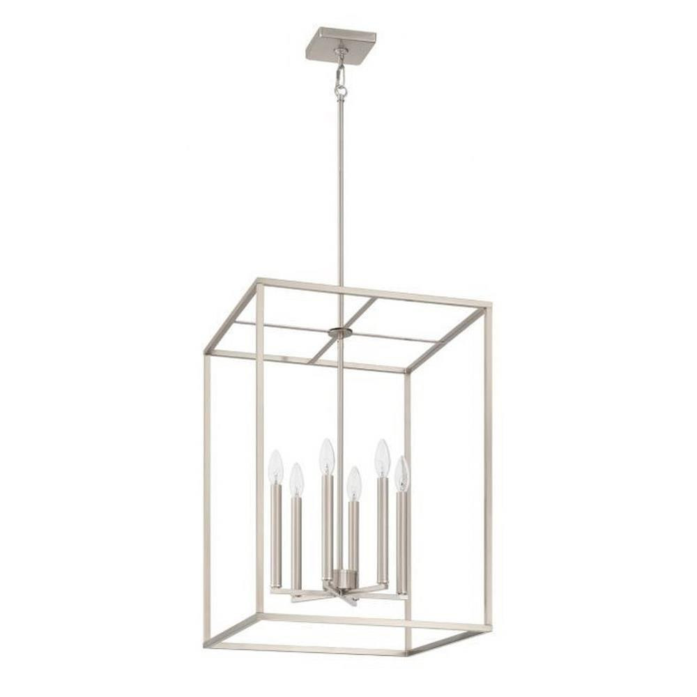Signature 6 Light Foyer 26.5 Inch Tall and 18 Inch Wide by Craftmade - 60636
