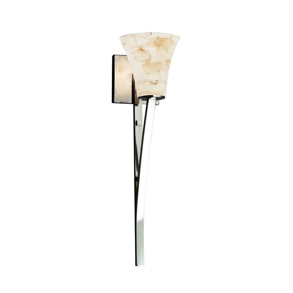 Alabaster Rocks Sabre 1 Light Wall Sconce by Justice Design - ALR-8791-20