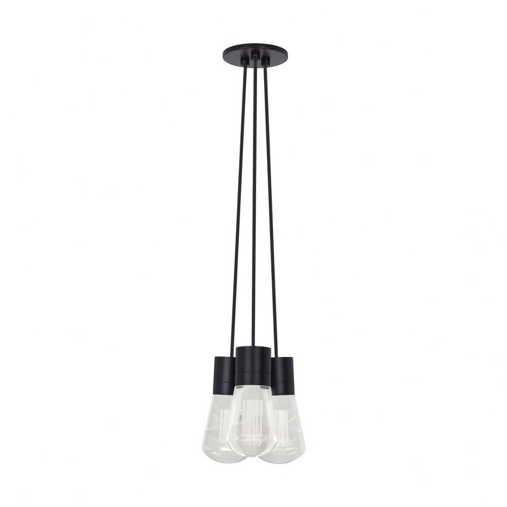 Alva 27W 3 LED Pendant 7.1 Inch Tall X 9 Inch Wide by Visual Comfort Modern - 700TDALVPMC3-3
