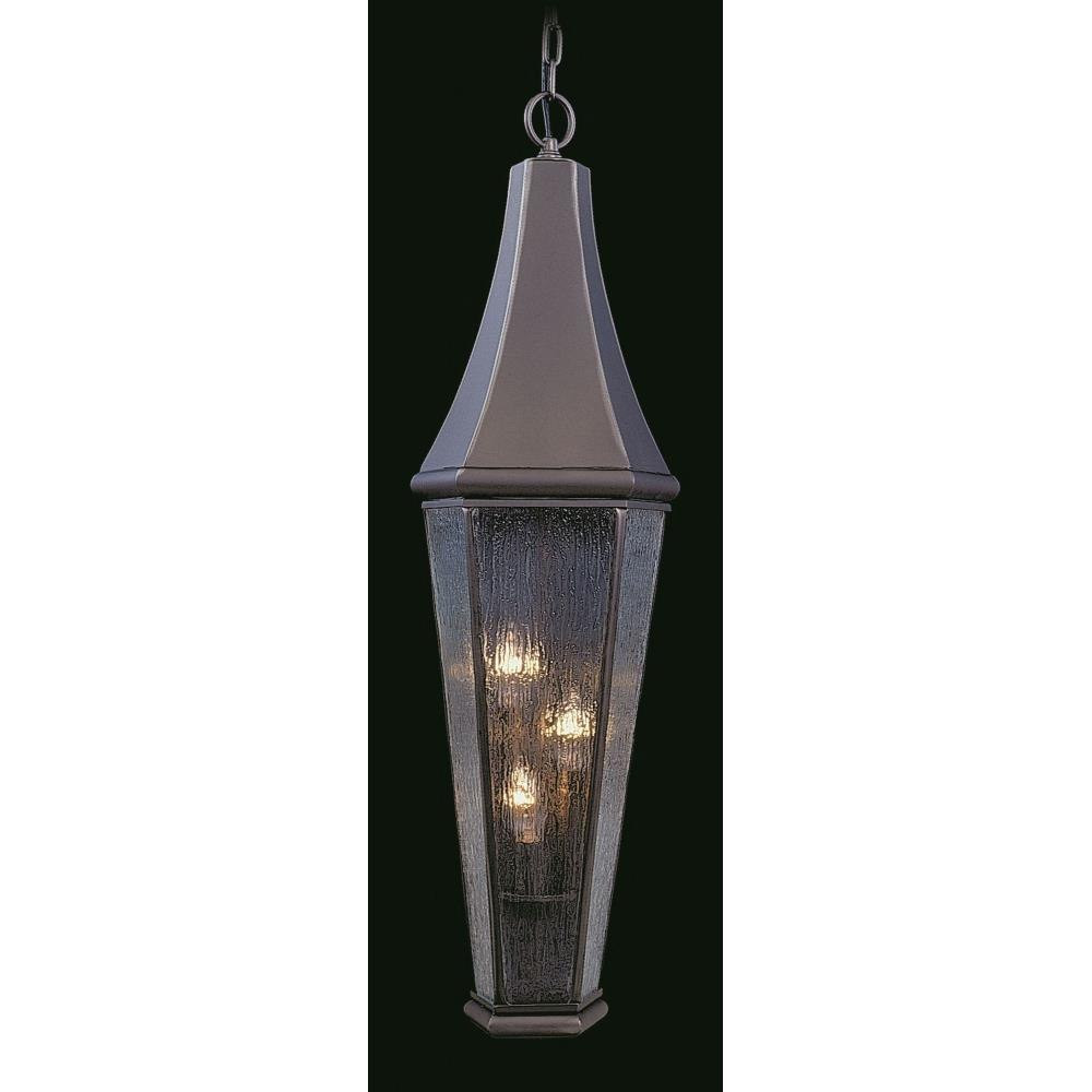 Le Havre 3 Light 10 Inch Wide Outdoor Flush Mount by Framburg - 8923 IRON