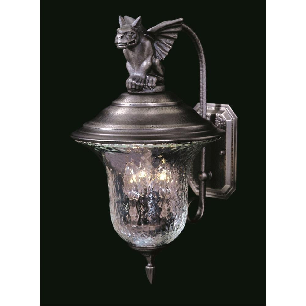 Carcassonne 3 Light Metal Outdoor Wall Lantern 19 Inch Tall by Framburg - 8505