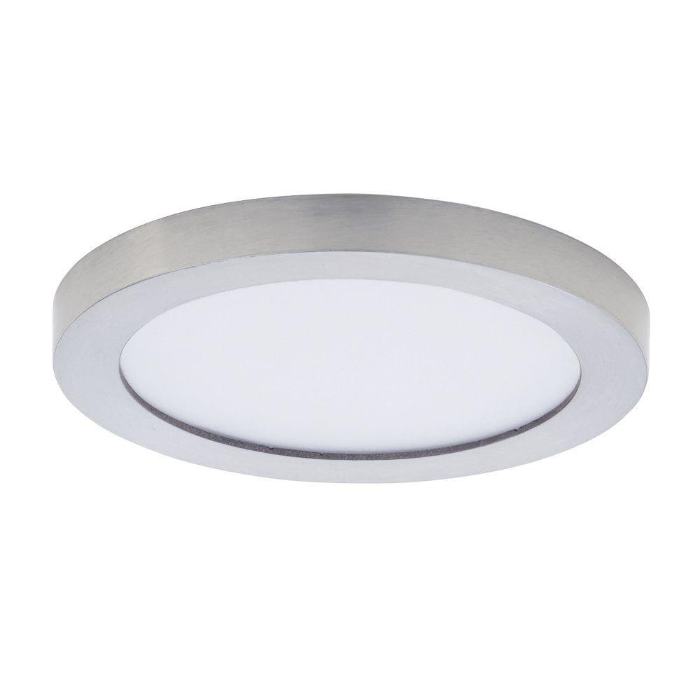 Chip 12W 1 LED 5.25 Inch Wide Round Flush Mount by Maxim - 57690