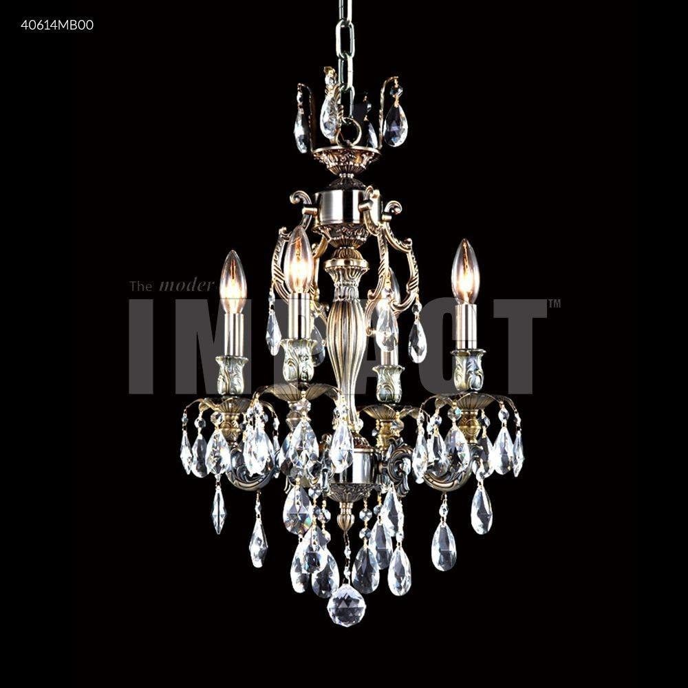 Brindisi 4 Light Small Chandelier by James Moder - 40614MB