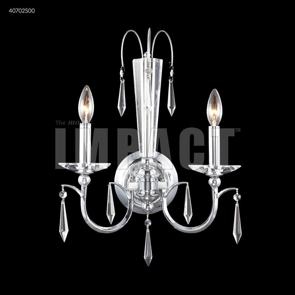 Contemporary 2 Light Wall Sconce by James Moder - 40702S00WS