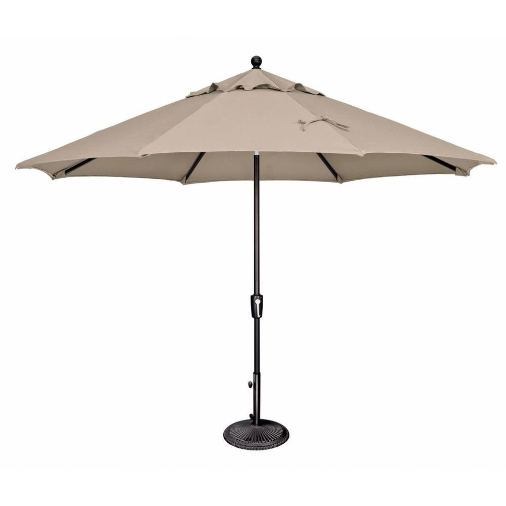 11 Foot Aluminum Crank Lift Octagon Market Umbrella by Simply Shade - SSUM92