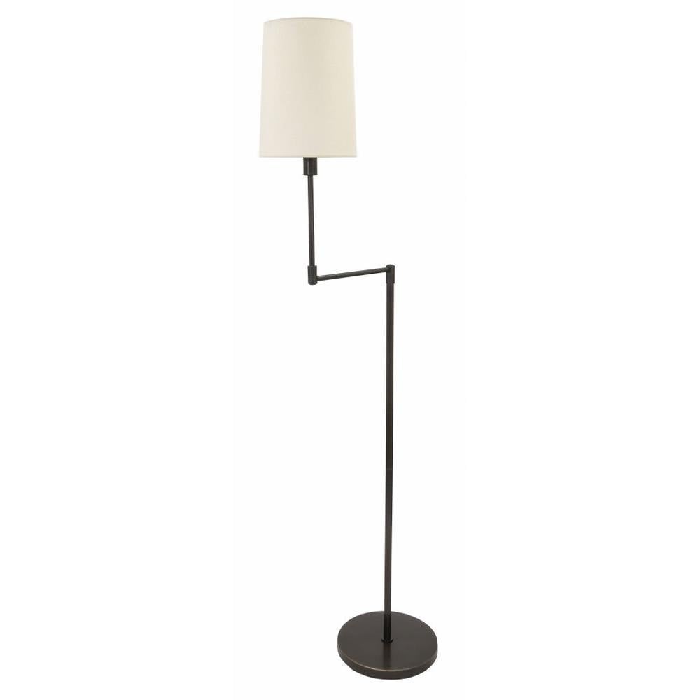 Wolcott 1 Light Swing Arm Floor Lamp 61.75 x 18.5 Inches by House of Troy - WOL400-OB
