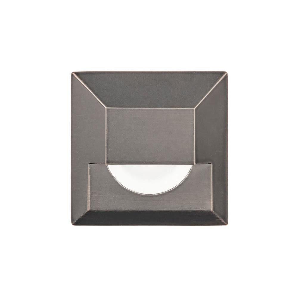 4W 1 LED Square Beveled Half Square Top Inground Indicator Light by WAC - 2061