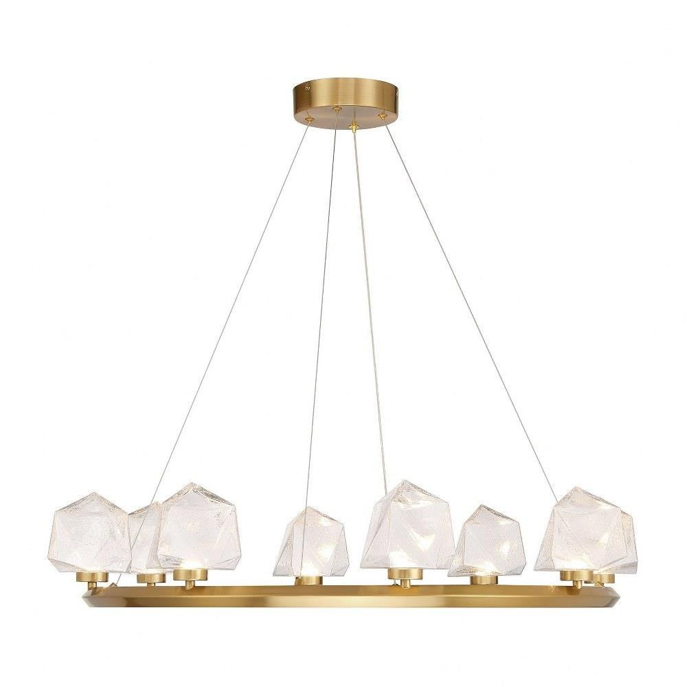 Castello 32W 8 LED Chandelier 6 Inch Tall X 33.63 Inch Wide By Savoy House - 1-1238-8