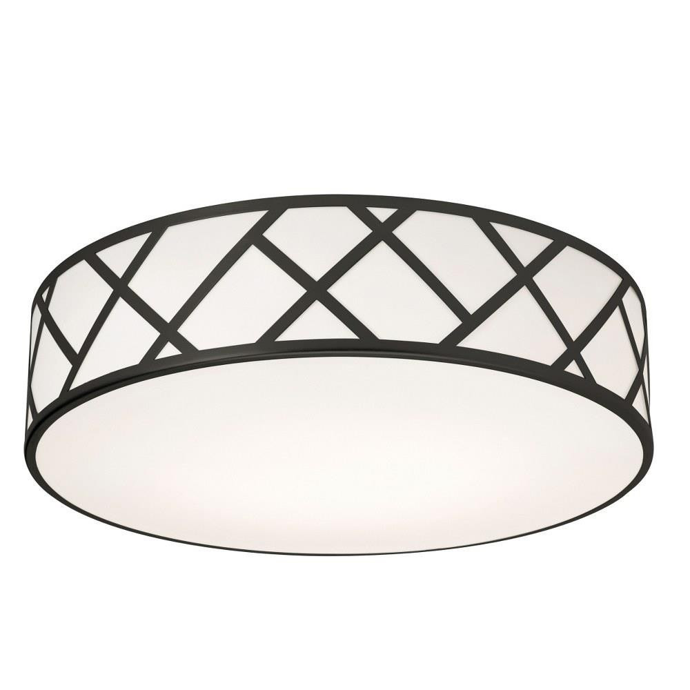 Haven 3 Light 21 Inch Wide Flush Mount by AFX - HVNF21MB