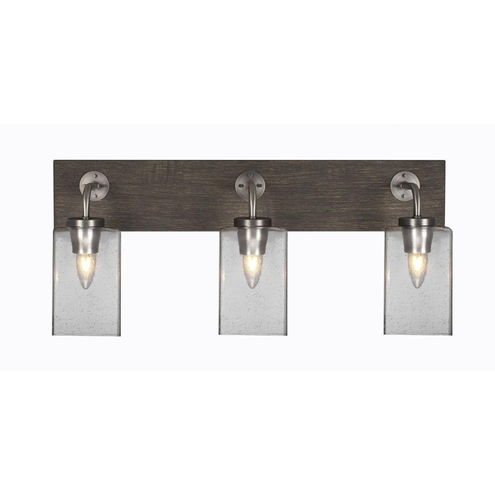 Oxbridge 3 Light Vanity Light 10.25 Inch Tall by Toltec - 1773-GPDW-530
