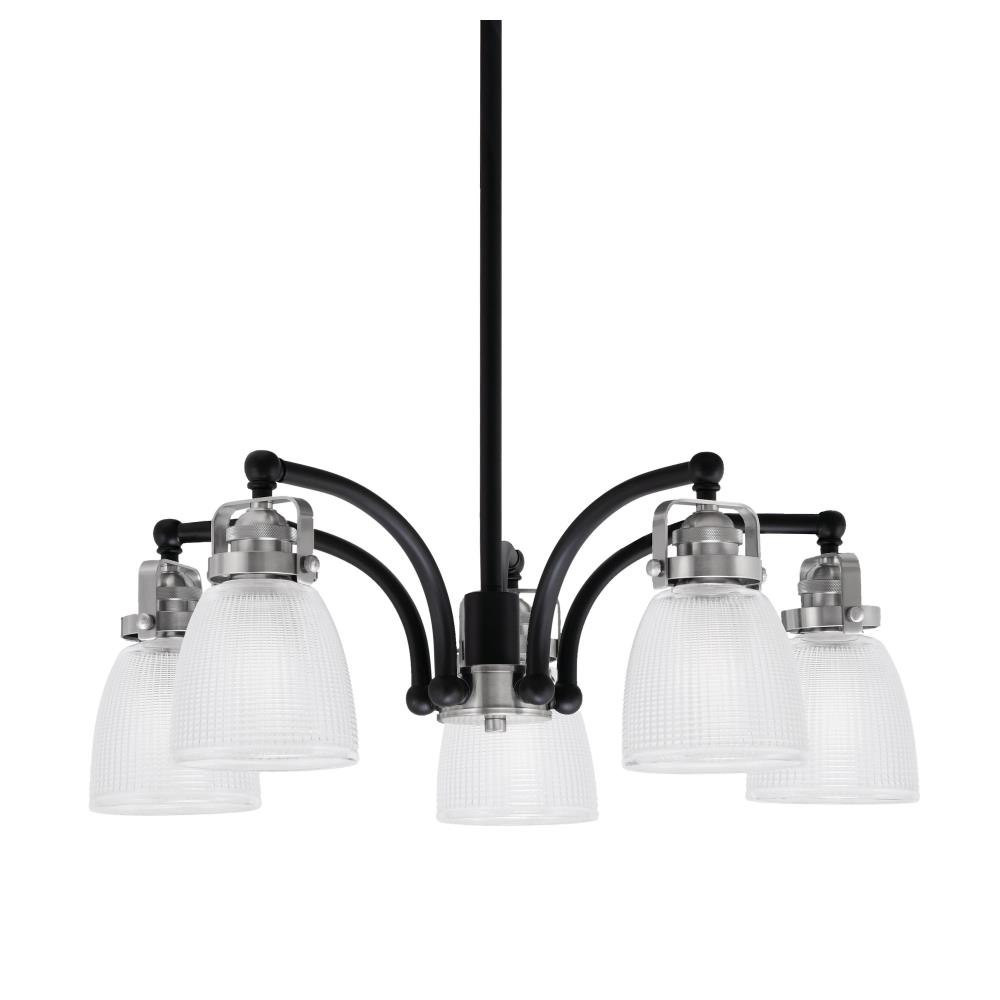 Easton 5 Light Medium Chandelier by Toltec 1945-WHBN-500