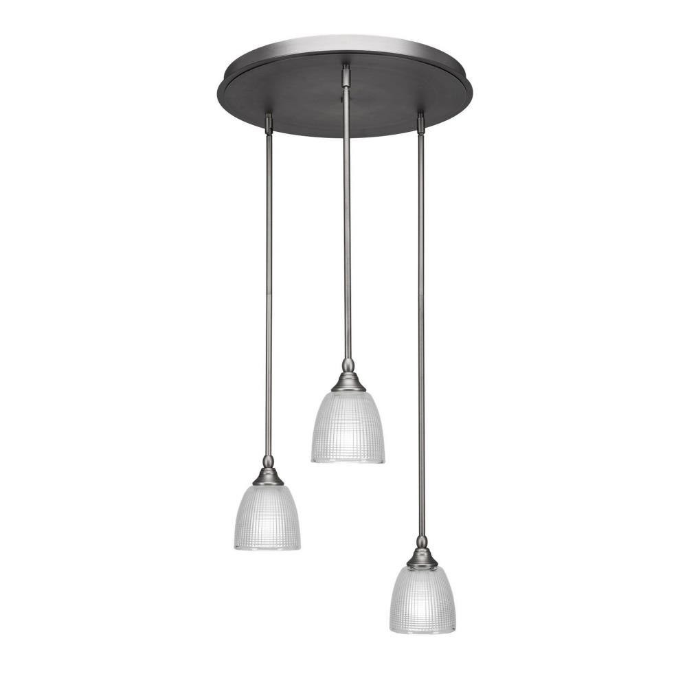 Empire 3 Light Large Pendant 18 Inch Wide by Toltec - 2183-18-1075-