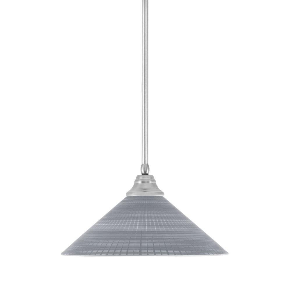 Any 1 Light Matrix Glass Large Pendant 16 Inch Wide by Toltec - 26-40