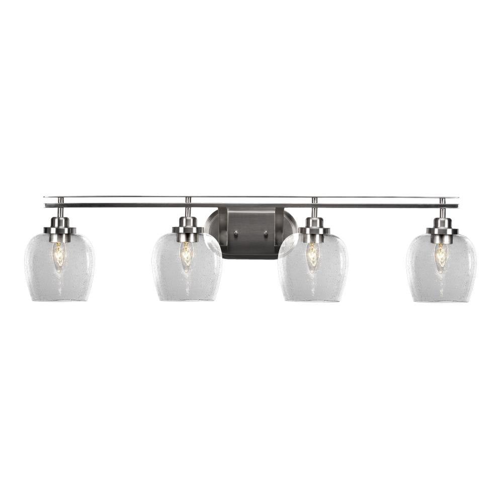 Odyssey 4 Light Vanity Light 39.25 Inch Length by Toltec - 2614-BN-4810