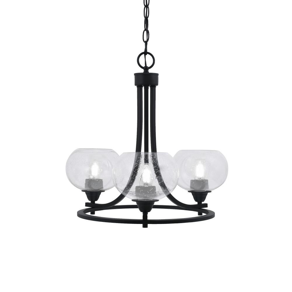 Paramount 3 Light Small Chandelier by Toltec 3403-7