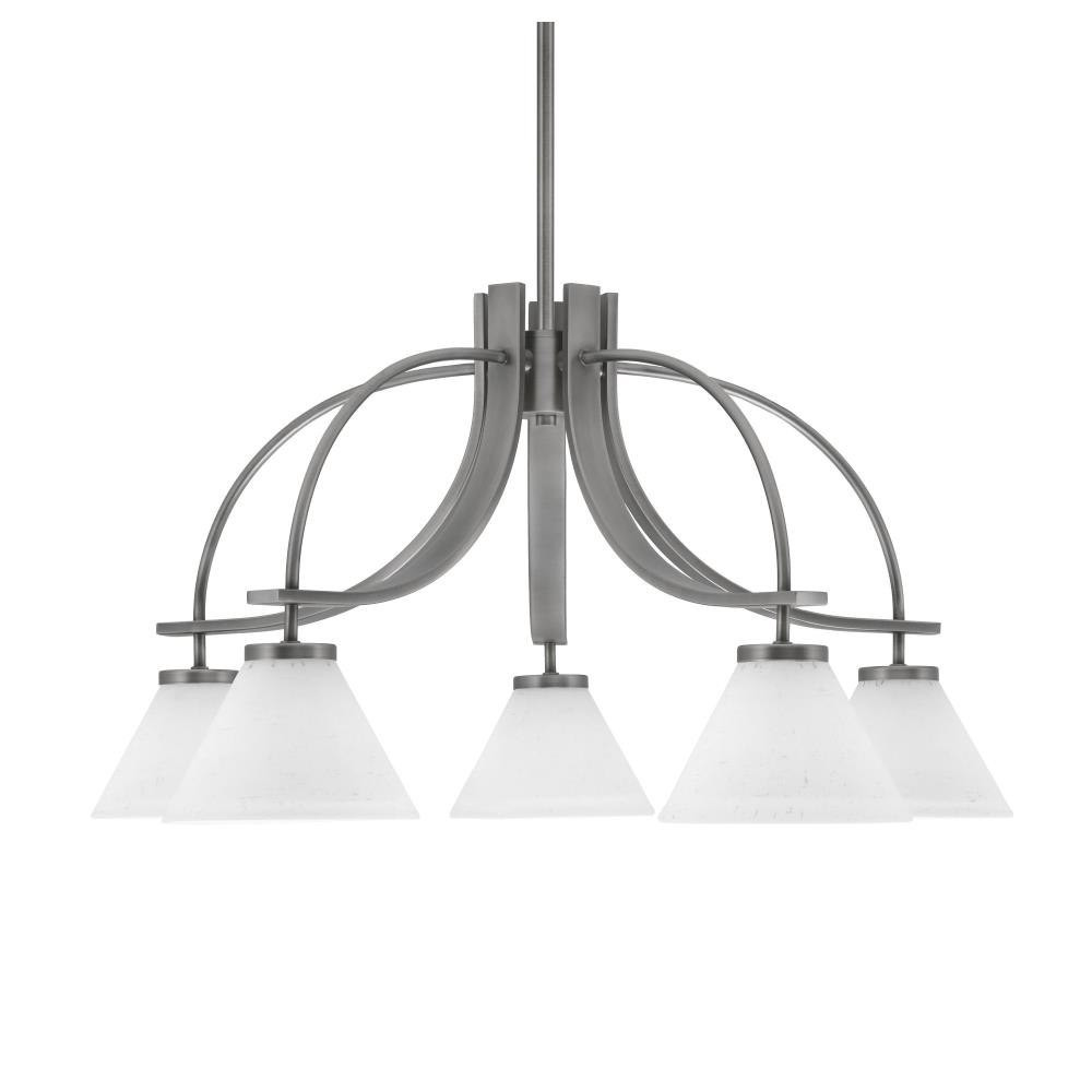 Cavella 5 Light Large Chandelier by Toltec 3925-312