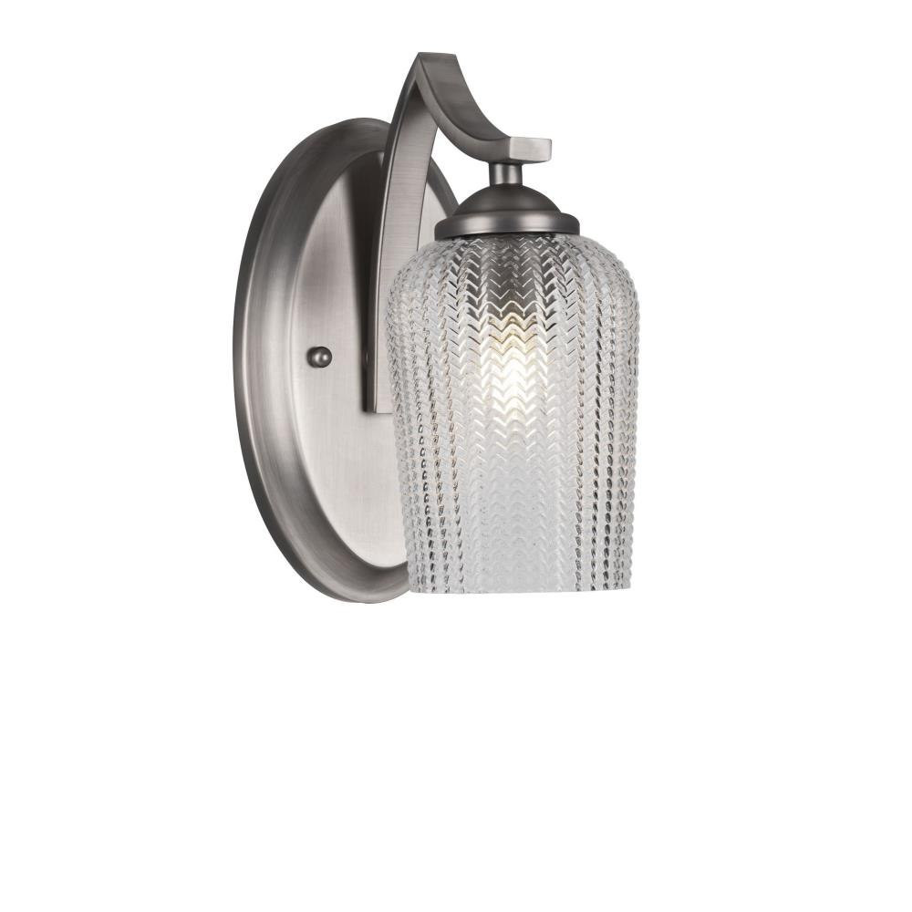 Zilo 1 Light Wall Sconce 10.5 Inch Tall by Toltec - 551-525-105