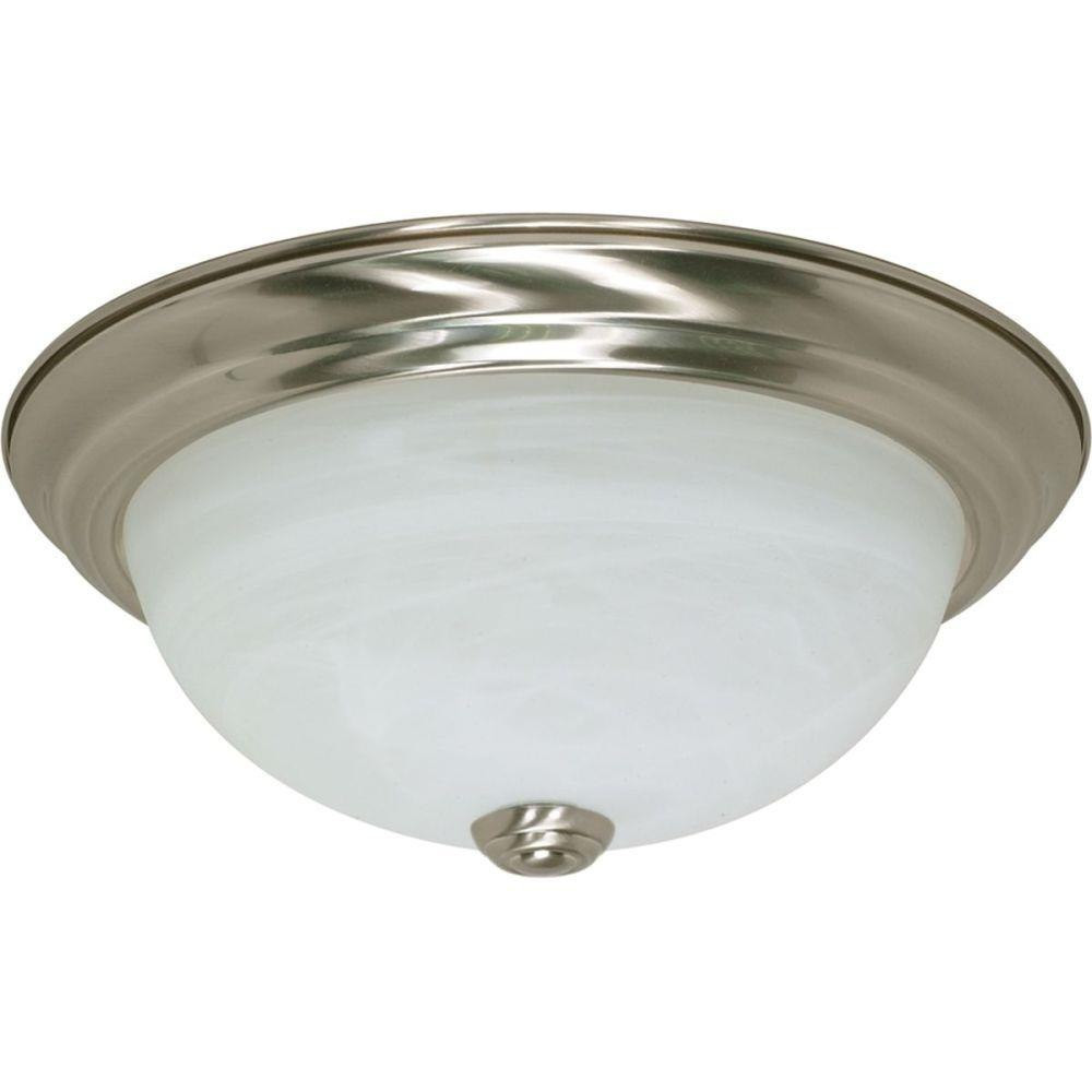 2 Light 11.38 Inch Wide Flush Mount by Nuvo - 60-60-1138