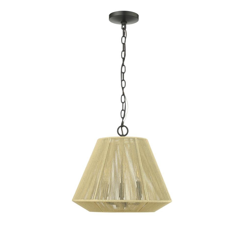 Sterling 3 Light Pendant 14.2 Inch Tall and 16.4 Inch Wide by Millennium - 20603