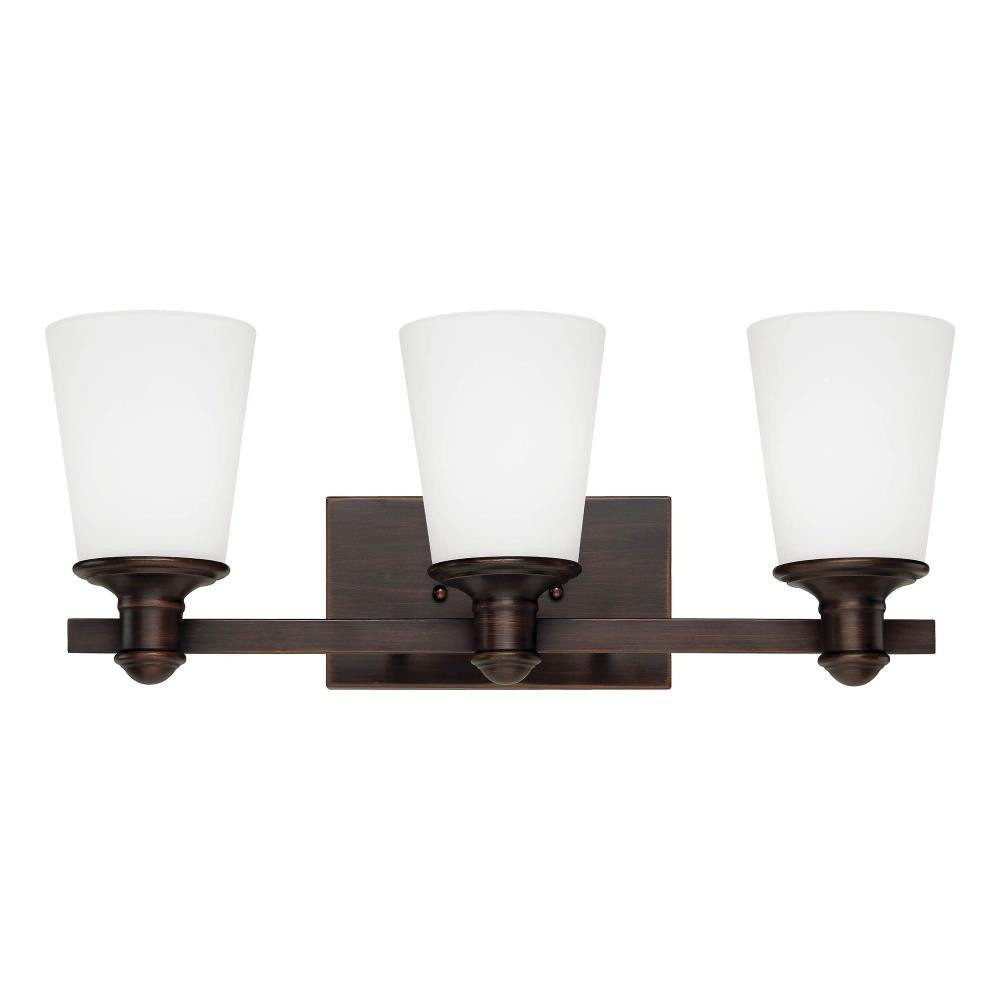 Cimmaron 3 Light Bath Vanity 8 Inch Tall and 20 Inch Wide by Millennium - 2163
